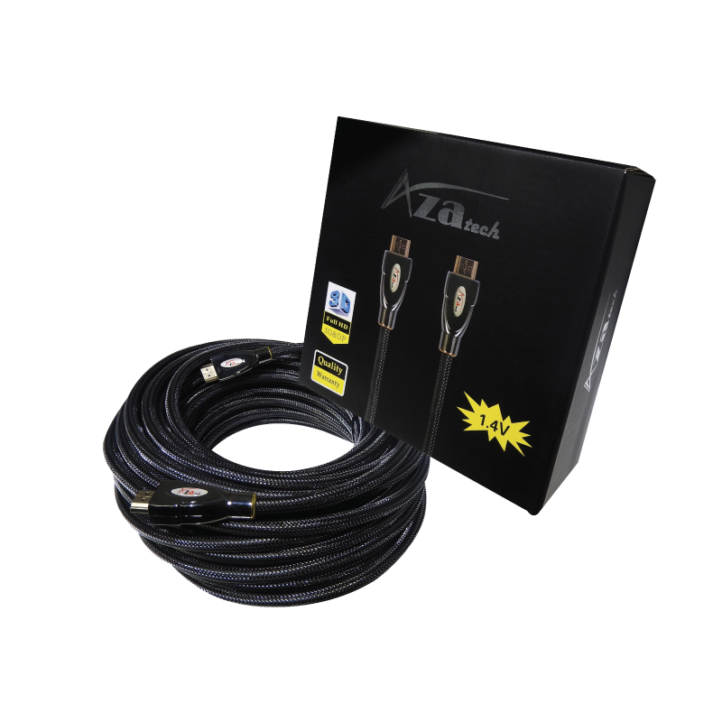 HDMI Cable FULL HD 3D AZATECH HIGHT SPEEEED 15M AZA153D - AZATECH